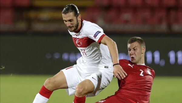 A Milli Futbol Takımı, UEFA Uluslar B Ligi 3. Grup ikinci maçında deplasmanda karşılaştığı Sırbistan ile 0-0 berabere kaldı. - Sputnik Türkiye