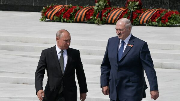 Vladimir Putin-Aleksandr Lukaşenko - Sputnik Türkiye