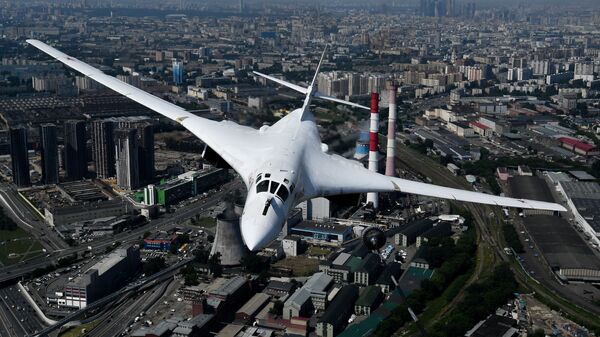 Tu-160 stratejik bombardıman uçağı - Sputnik Türkiye