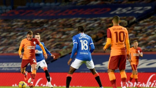 UEFA Avrupa Ligi play-off turunda İskoçya'nın Rangers takımına 2-1 yenilen Galatasaray, Avrupa'ya veda etti - Sputnik Türkiye