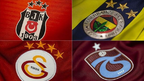 Dört büyükler - Beşiktaş, Fenerbahçe, Galatasaray, Trabzonspor - Sputnik Türkiye