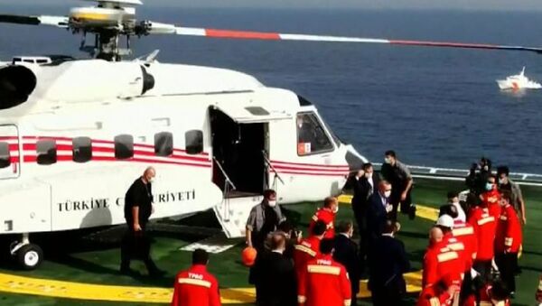 Cumhurbaşkanı Erdoğan, Fatih sondaj gemisini ziyaret ediyor - Sputnik Türkiye