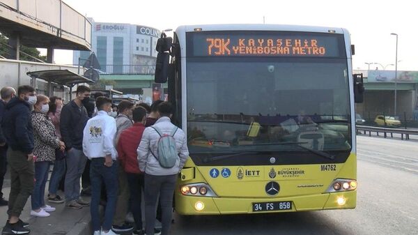 Yenibosna, otobüs, toplu taşıma, koronavirüs - Sputnik Türkiye
