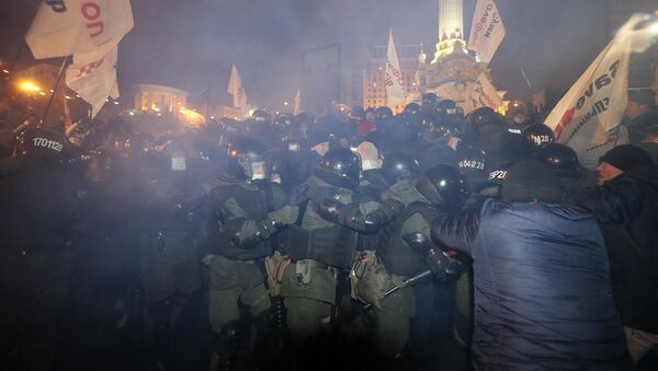 Ukrayna, protesto - Sputnik Türkiye