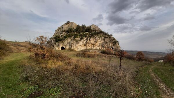 Roma dönemine ait oda mezarın bulunduğu yer, Bursa - Sputnik Türkiye