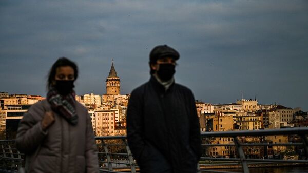 İstanbul, koronavirüs, maske - Sputnik Türkiye