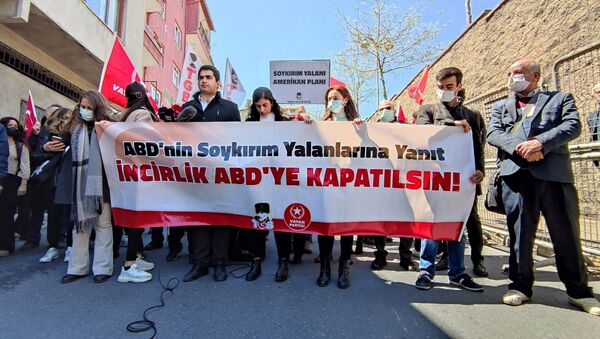 Vatan Partisi, TGB, ABD'ye soykırım tepkisi - Sputnik Türkiye