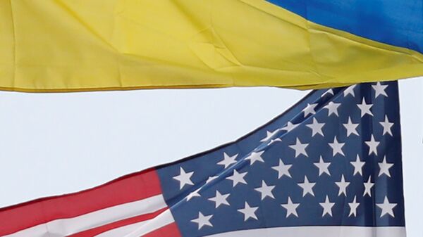 ABD - Ukrayna - bayrak - Sputnik Türkiye