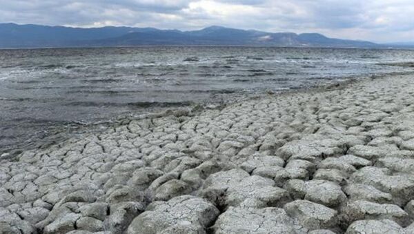 Burdur Gölü'nün kuruyan alanlarından, yılda 2 bin ton zararlı toz etrafa saçılıyor - Sputnik Türkiye