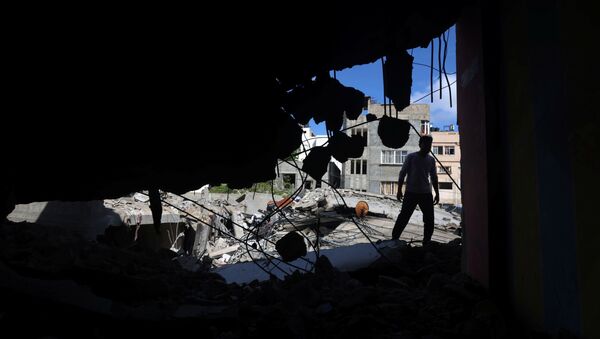 İsrail ordusunun Gazze'ye düzenlediği saldırılar - Sputnik Türkiye