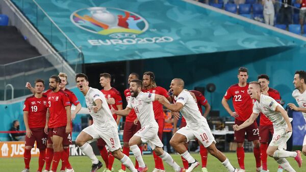 EURO 2020'de İsviçre'yi penaltı atışlarında eleyen İspanya, yarı finale yükseldi - Sputnik Türkiye