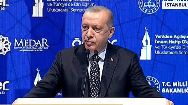 Erdoğan: İmam hatipler, bu ülkede demokrasinin standardını gösteren bir mihenk taşı olmuştur - Sputnik Türkiye