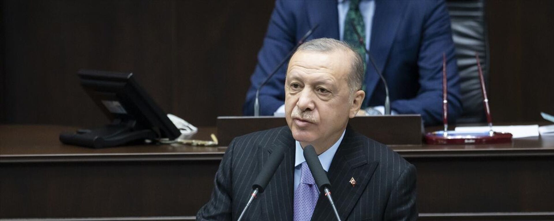 Cumhurbaşkanı Recep Tayyip Erdoğan, partisinin grup toplantısında konuştu - Sputnik Türkiye, 1920, 01.12.2021