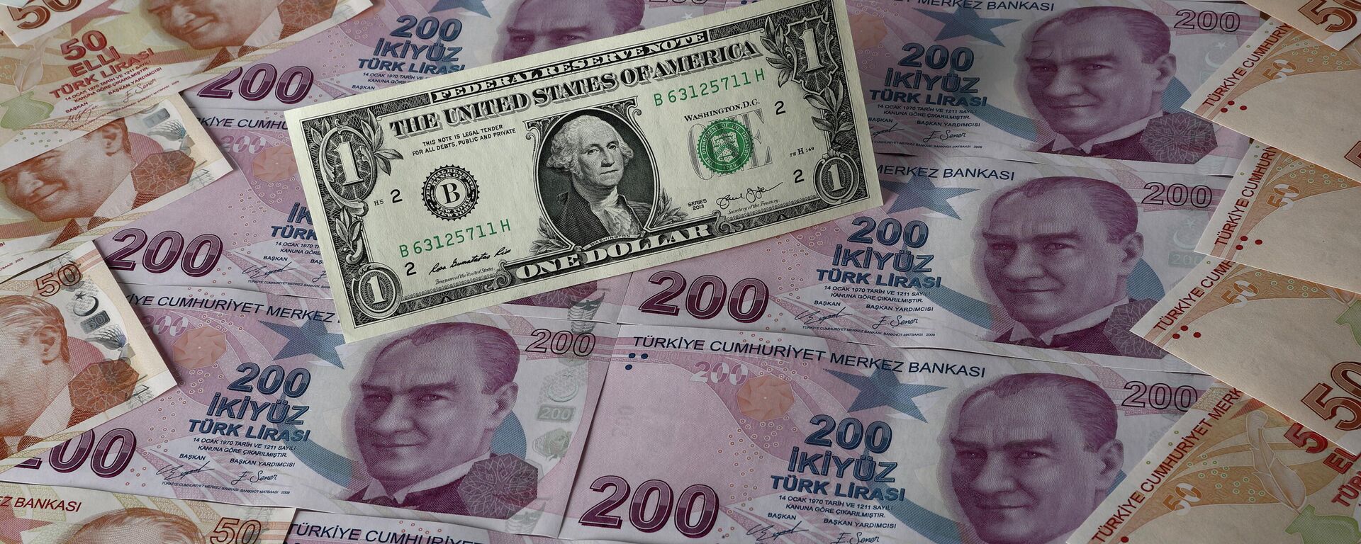 Dolar ve Türk lirası - Sputnik Türkiye, 1920, 07.02.2022