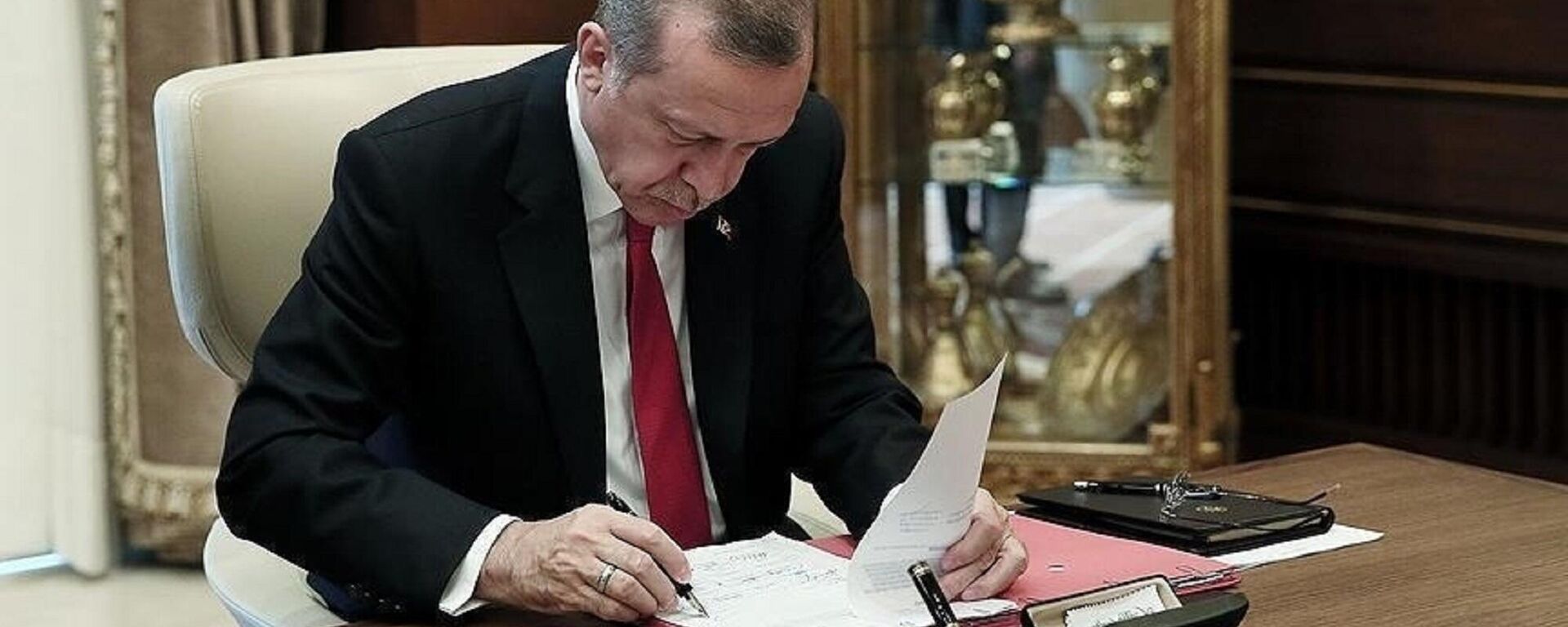 Cumhurbaşkanı Recep Tayyip Erdoğan - İmza - Sputnik Türkiye, 1920, 11.01.2023