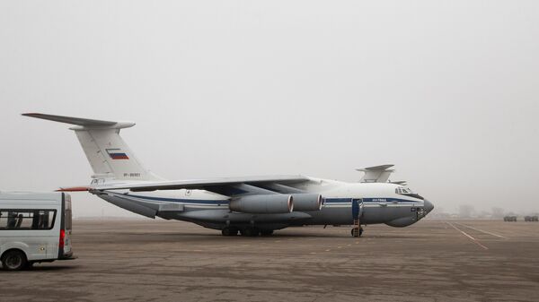 Rusya Savunma Bakanlığı'nın Il-76 uçağı - Sputnik Türkiye