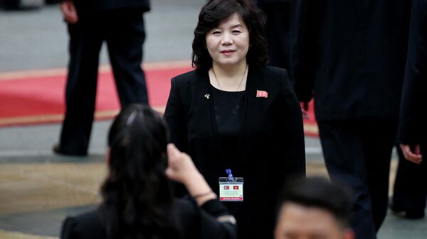 Kuzey Kore’nin ilk kadın dışişleri bakanı Choe Son Hui - Sputnik Türkiye