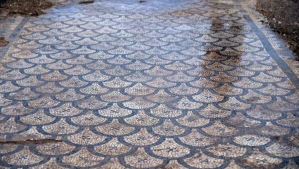 'Türk' adının geçtiği yazıt bulunmuştu: Savatra'da 160 metrekarelik mozaik keşfi - Sputnik Türkiye