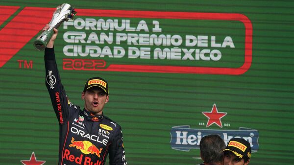 Formula 1 Dünya Şampiyonası'nın 20. ayağı Meksika Grand Prix'sinde, Red Bull takımının Hollandalı pilotu Max Verstappen birinci oldu. - Sputnik Türkiye