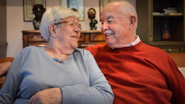Belçika tarihinde ilk kez bir çift, 80. evlilik yıl dönümlerini kutlayarak rekora imza attı. - Sputnik Türkiye
