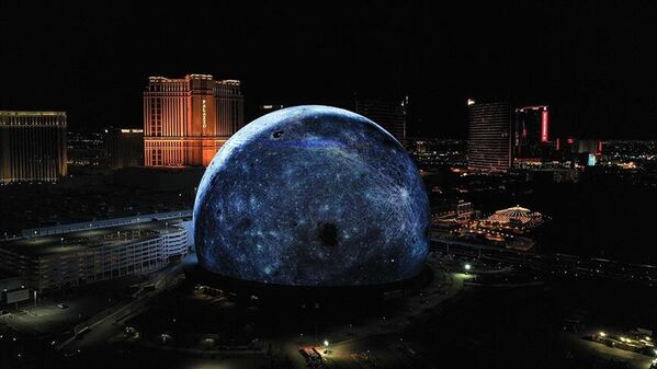 Las Vegas'taki dünyanın en büyük LED küresi - Sputnik Türkiye