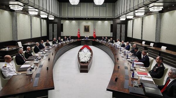 Cumhurbaşkanı Recep Tayyip Erdoğan başkanlığındaki Milli Güvenlik Kurulu (MGK) Toplantısı  - Sputnik Türkiye