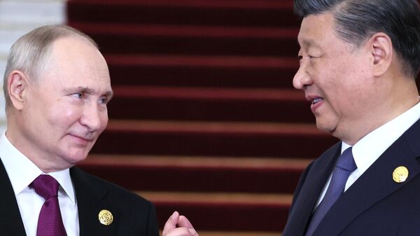 Vladimir Putin Çin ziyareti - Sputnik Türkiye