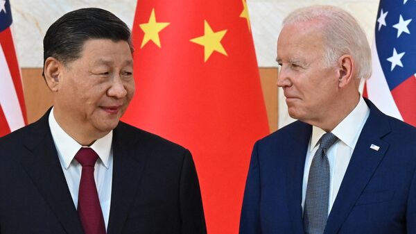 ABD Başkanı Joe Biden Çin lideri Şi Cinping  - Sputnik Türkiye