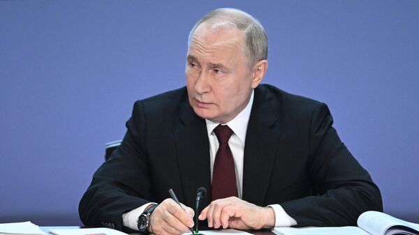 Rusya Devlet Başkanı Vladimir Putin, - Sputnik Türkiye