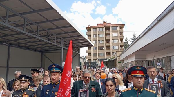 Ankara'da Ölümsüz Alay yürüyüşü - Sputnik Türkiye