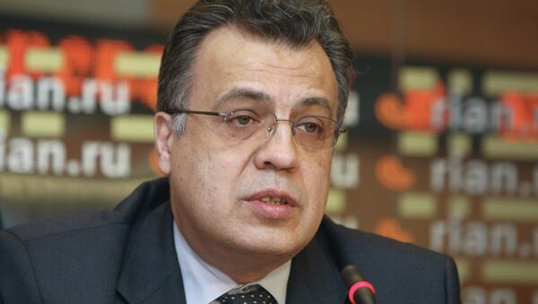 Rusya'nın Ankara Büyükelçisi Andrey Karlov - Sputnik Türkiye