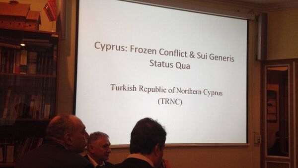 ‘Kıbrıs meselesi :  ‘Tanınmayan devletler için dersler’  semineri - Sputnik Türkiye