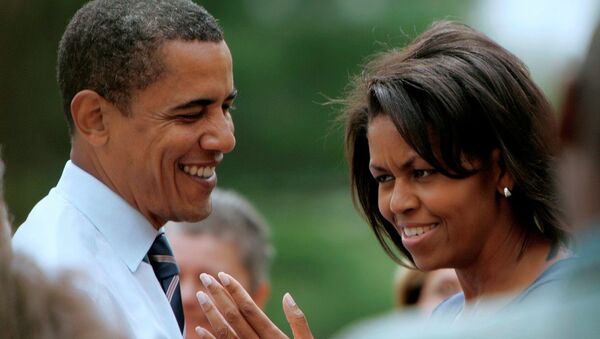 ABD Başkanı Barack Obama ve Michelle Obama - Sputnik Türkiye