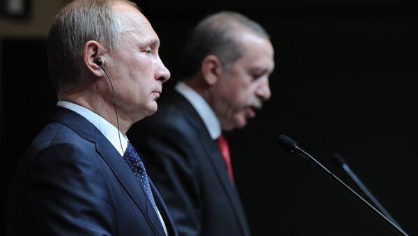 Vladimir Putin,  Recep Tayyip Erdoğan - Sputnik Türkiye