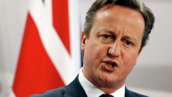British PM David Cameron - Sputnik Türkiye