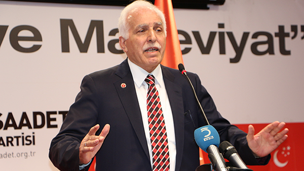 Saadet Partisi Genel Başkanı Mustafa Kamalak - Sputnik Türkiye