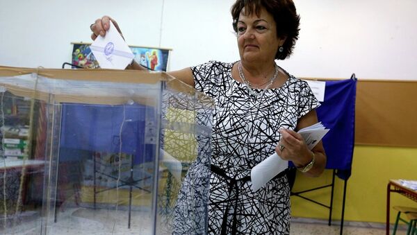 Yunanistan seçim - Sputnik Türkiye