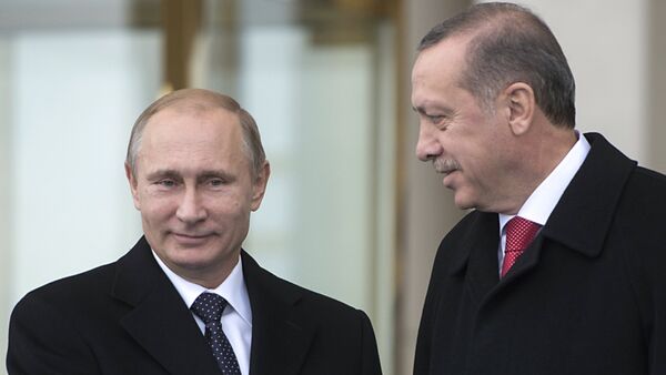 Vladimir Putin ve Recep Tayyip Erdoğan - Sputnik Türkiye