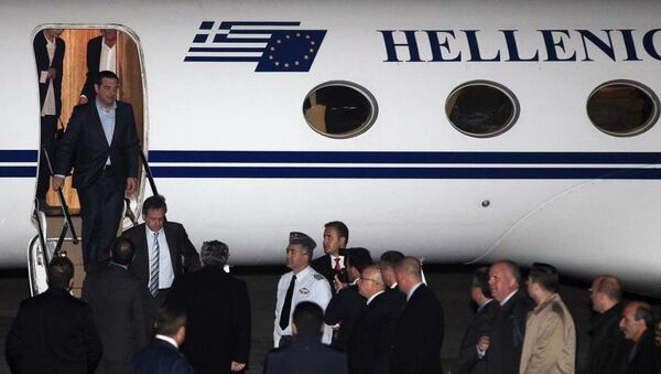 Yunanistan Başbakanı Çipras, İstanbul'a geldi. - Sputnik Türkiye