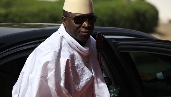Gambiya Devlet Başkanı Yahya Jammeh - Sputnik Türkiye
