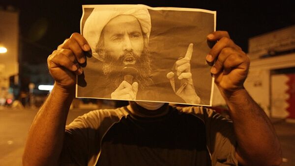 Suudi Arabistan'da idam edilen Şii din adamı Şeyh Nimr Bakır el Nimr - Sputnik Türkiye