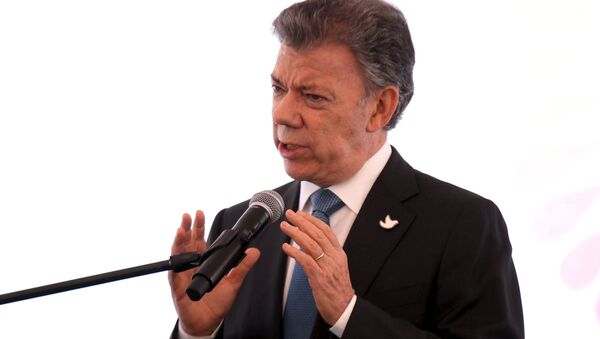 Kolombiya Devlet Başkanı Juan Manuel Santos - Sputnik Türkiye