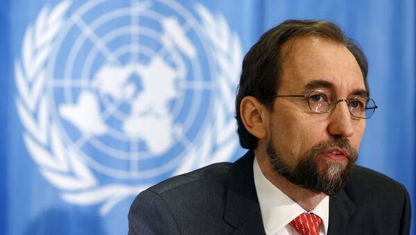 Birleşmiş Milletler İnsan Hakları Yüksek Komiseri Zeid Ra'ad el Hüseyin - Sputnik Türkiye