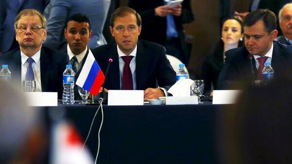 Rusya Sanayi ve Ticaret Bakanı Denis Manturov Mısır'da - Sputnik Türkiye