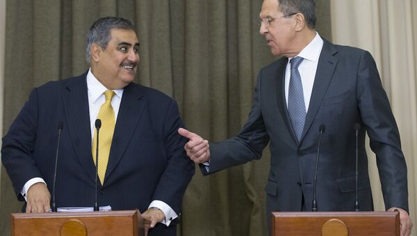 Bahreyn Dışişleri Bakanı Halid bin Ahmed El Halife, Rusya Dışişleri Bakanı Sergey Lavrov ile görüştü - Sputnik Türkiye
