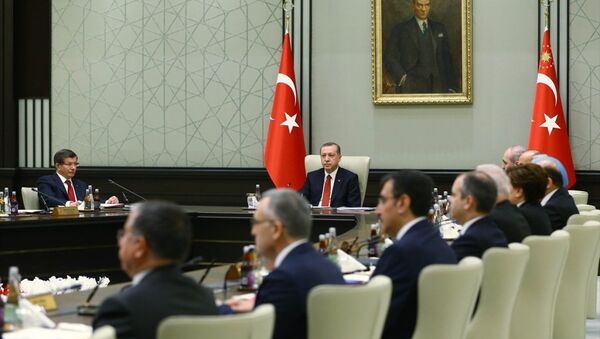 Bakanlar Kurulu, Cumhurbaşkanı Recep Tayyip Erdoğan başkanlığında toplandı. - Sputnik Türkiye