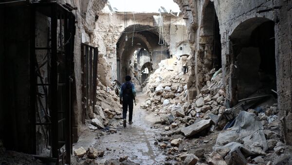 Savaştan öncesi ve sonrası Halep - Sputnik Türkiye