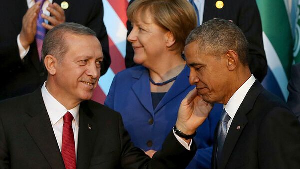 Recep Tayyip Erdoğan - Barack Obama - Sputnik Türkiye