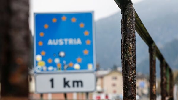 Avusturya-İtalya arasındaki Brenner sınır kapısı - Sputnik Türkiye