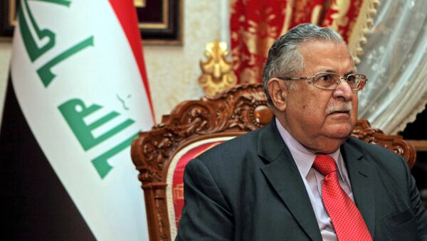 Irak’ın eski cumhurbaşkanı ve KYB lideri Celal Talabani - Sputnik Türkiye
